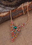"Pretty as a Peacock" Pendant Necklace
