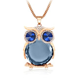 Crystal Owl Necklace