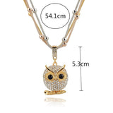 Round Owl Necklace