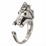 Bronco Horse Animal Wrap Ring