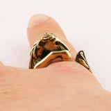 Bronco Horse Animal Wrap Ring