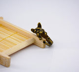 Cute Bulldog Adjustable Ring