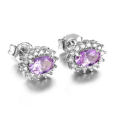 Purple Princess Earrings