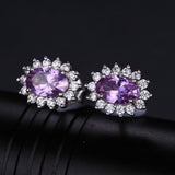 Purple Princess Earrings