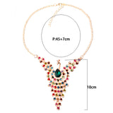 "Pretty as a Peacock" Pendant Necklace