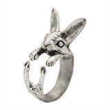 3D Bunny Rabbit Hare Ring