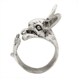 3D Bunny Rabbit Hare Ring