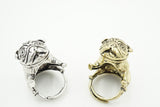 Chilling Bulldog Ring