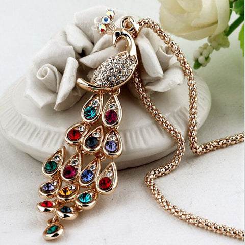 Colorful Crystal Peacock