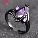 Purple Amethyst Ring