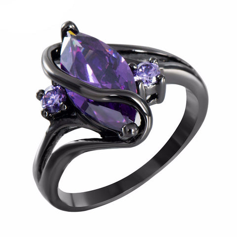 Purple Amethyst Ring