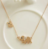 Elephant Baby Stroll Necklace