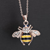 Rose Gold Bee Necklace