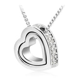 Crystal Heart Shape Necklace