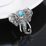 Turquoise Elephant Ring