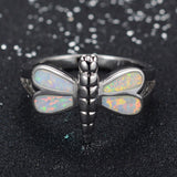 Rainbow Butterfly Ring