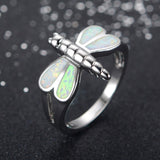 Rainbow Butterfly Ring