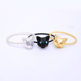 Cat Head Rings