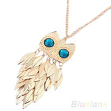 Gold Plated Feather Necklace