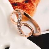 Infinity Cubic Zirconia Ring