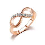 Infinity Cubic Zirconia Ring