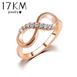 Infinity Cubic Zirconia Ring