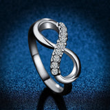 Infinity Cubic Zirconia Ring