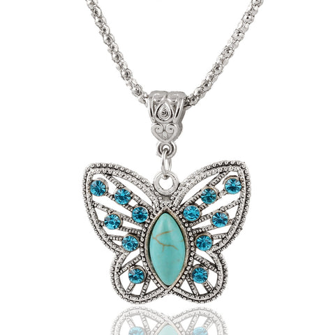 Crystal Turquoise Necklace