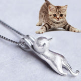 Kneading Cat Necklace