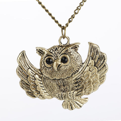 Antique Owl Necklace