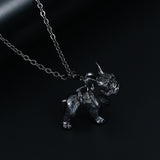 Realistic French Bulldog Necklace
