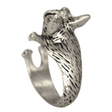 French Bulldog Animal Wrap Ring