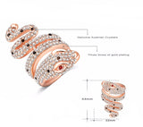 Coiled Snake Ring