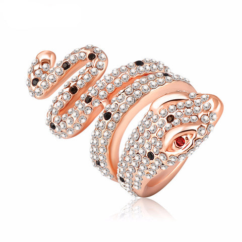 Coiled Snake Ring