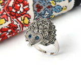 Crystal Hedgehog Ring