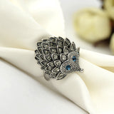 Crystal Hedgehog Ring