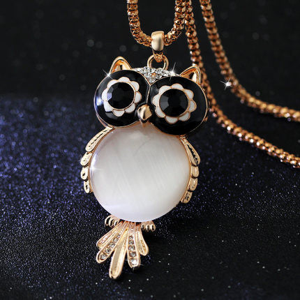 Owl gold chain store