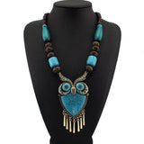 Boho Owl Necklace