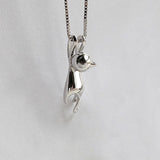 Kneading Cat Necklace