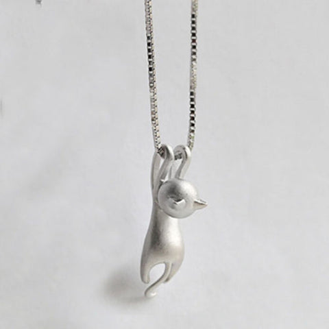 Kneading Cat Necklace