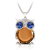 Crystal Owl Necklace