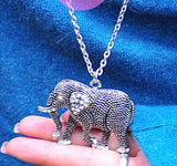 Crystal Elephant Necklace